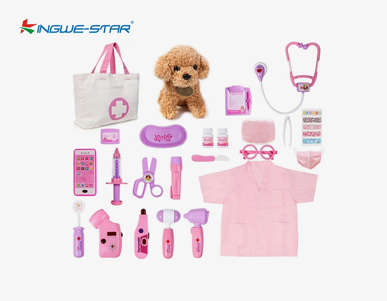 Pretend Play Doctor Toy Kit for Girls